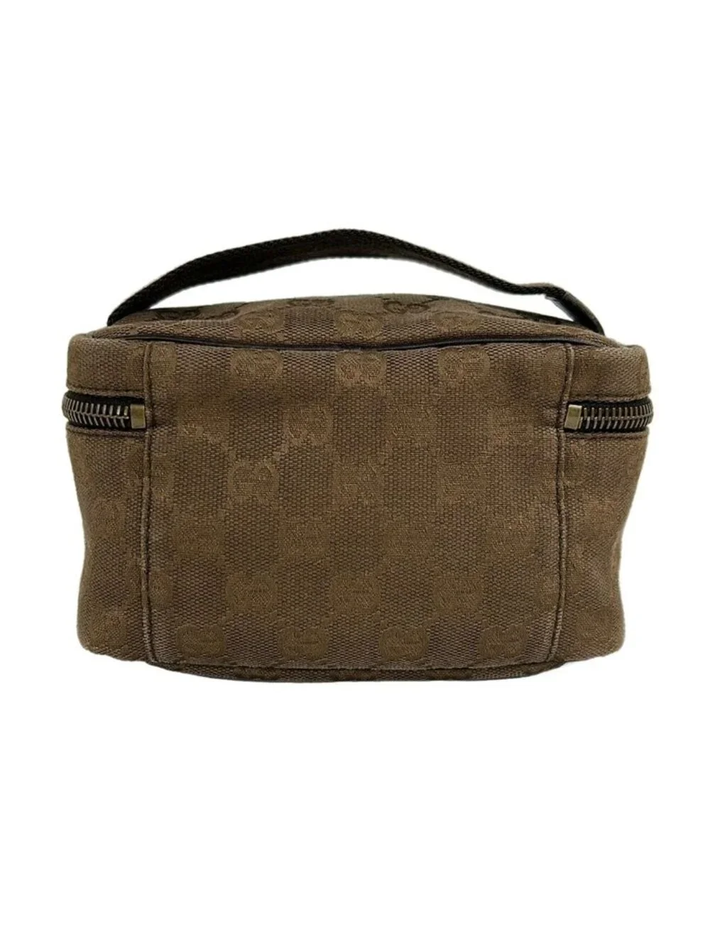Gucci Vanity Bag GG Pattern Brown